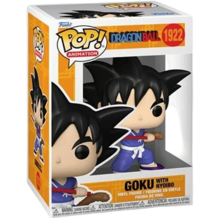 Funko Pop! - Dragon Ball - Goku with Nyoibo - Numero 1922