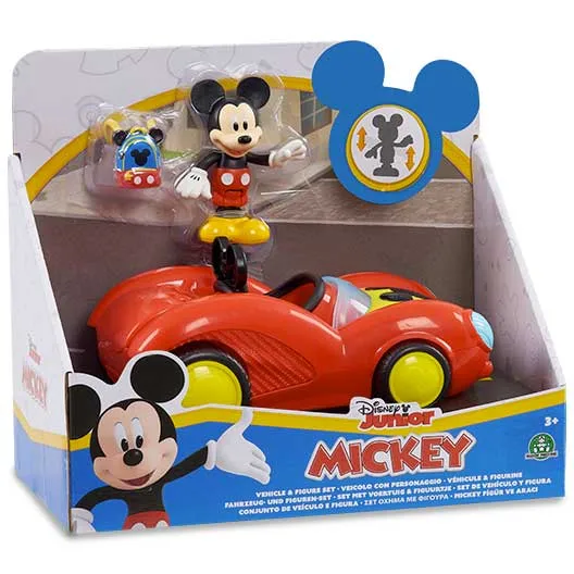 Mickey - Veicolo con Personaggio Automobile
