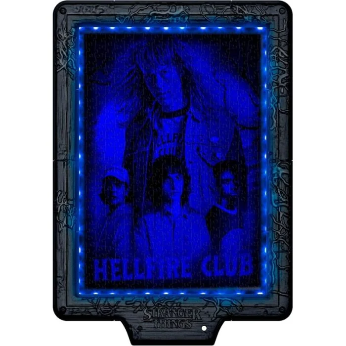 Stranger Things - Metamorphic Art Collection - Vecna's Curse - Puzzle Interattivo con Cornice 520 Pezzi