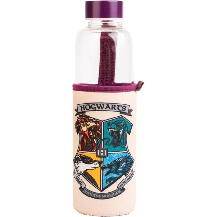 Harry Potter - Bottiglia Termica in Vetro 500ml
