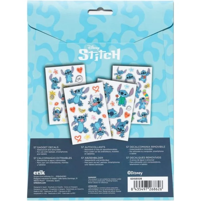 Lilo & Stitch - 57 Stickers Riutilizzabili