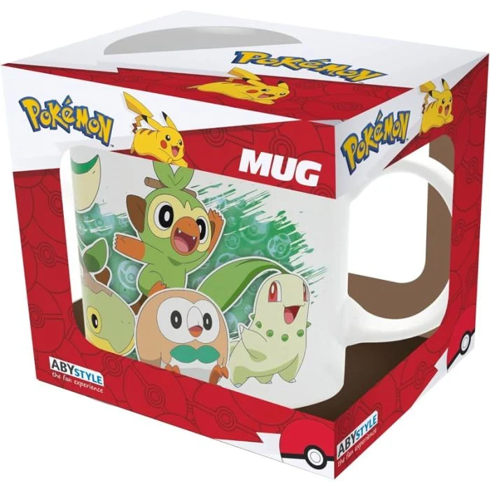 Pokemon - Tazza First Partners Grass - 320 ml