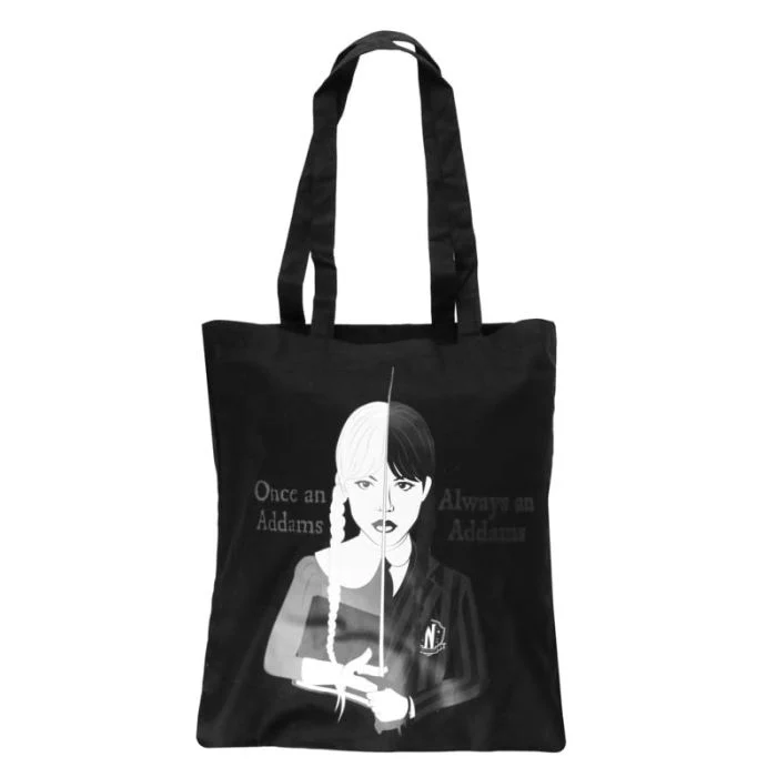 Mercoledì - Borsa in Tela Mercoledì Addams