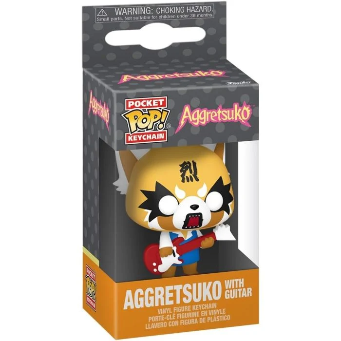 Funko Pop! Keychain - Aggretsuko with Guitar