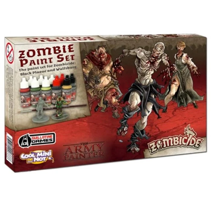 Set Colori - Zombicide Black Plague - Zombie Paint Set
