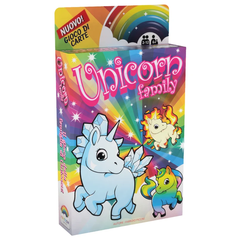 UNICORN FAMILY - Tre giochi in versione Unicorni