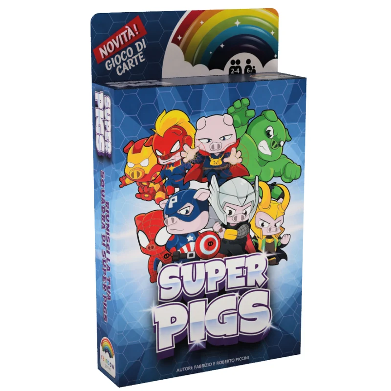 SUPER PIGS - Gioco dei supereroi