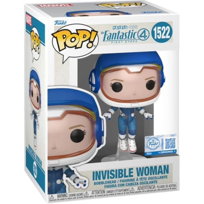 Funko Pop! - Marvel - The Fantastic 4 First Steps - Invisible Woman - Numero 1522