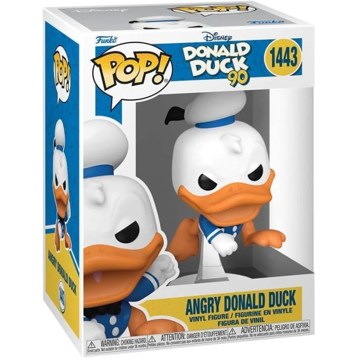Funko Pop! - Disney Donald Duck 90th Anniversary - Angry Donald Duck - Numero 1443