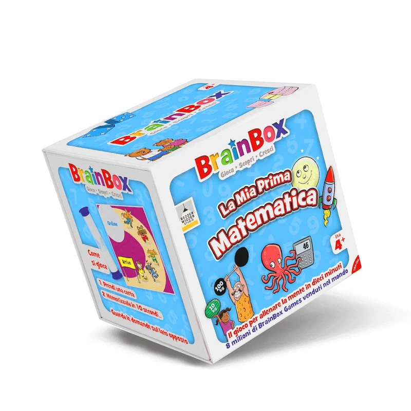 BrainBox La mia Prima Matematica Asmodee Istruttivi Family 5025822139399