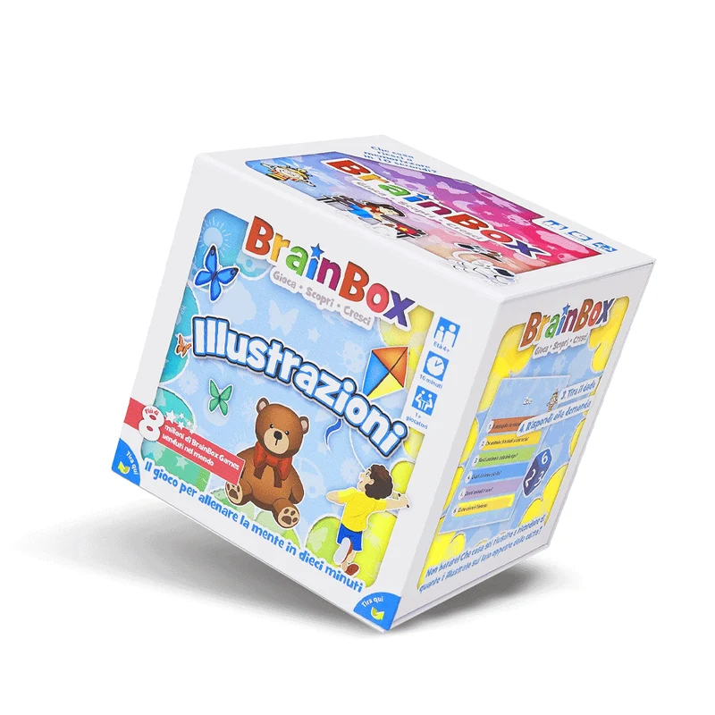BrainBox Illustrazioni Asmodee Istruttivi Family 5025822139108