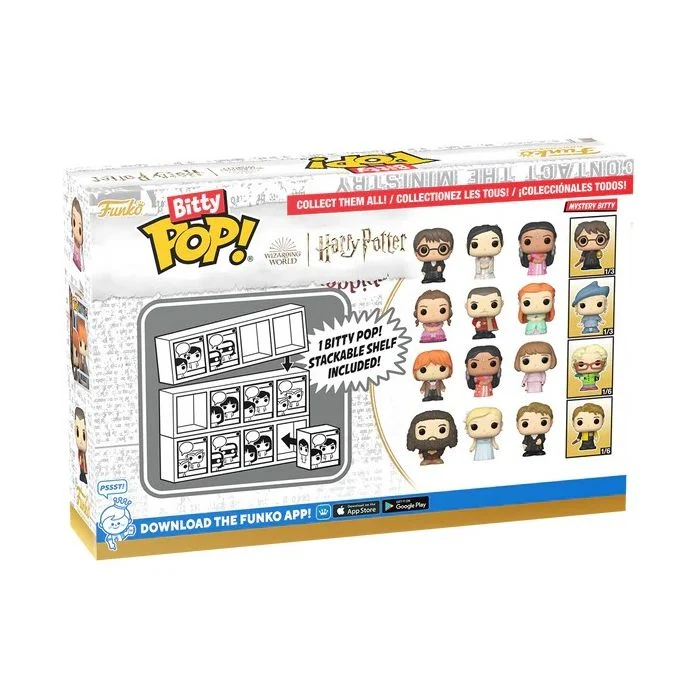 Funko Bitty Pop! Harry Potter - Hermione (Pack da 4)