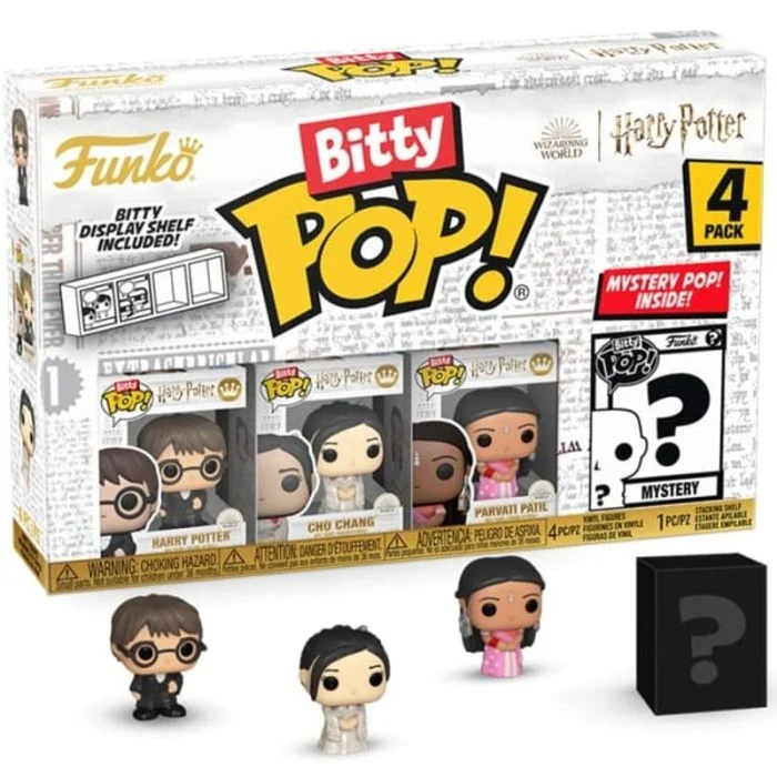 Funko Bitty Pop! Harry Potter - Harry (Pack da 4)