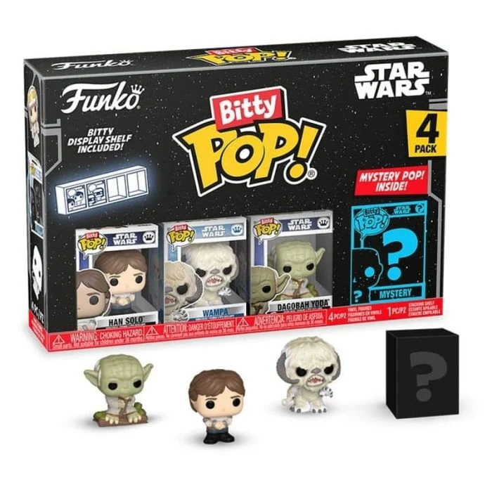 Funko Bitty Pop! Star Wars - Han (Pack da 4)