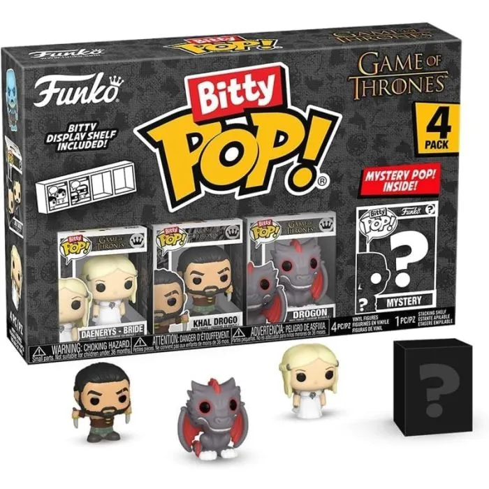 Funko Bitty Pop! Game Of Thrones - Khaleesi (Pack da 4)