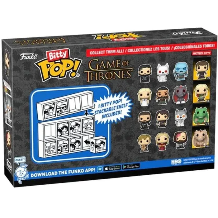Funko Bitty Pop! Game Of Thrones - Khaleesi (Pack da 4)