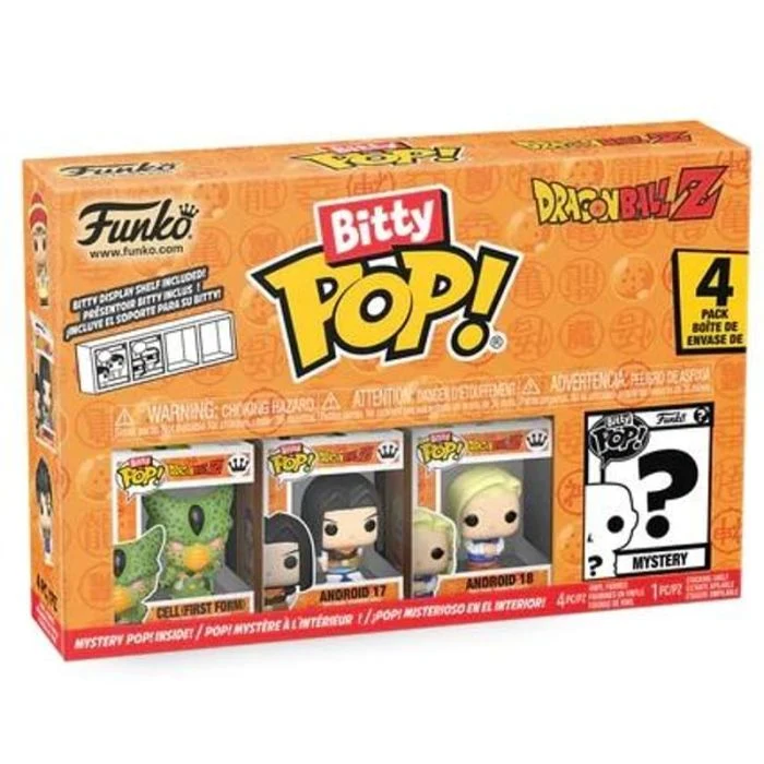 Funko Bitty Pop! Dragon Ball Z - Cell (First Form) (Pack da 4)