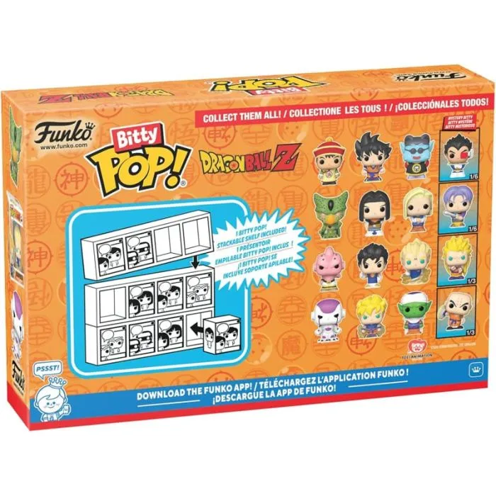Funko Bitty Pop! Dragon Ball Z - Cell (First Form) (Pack da 4)