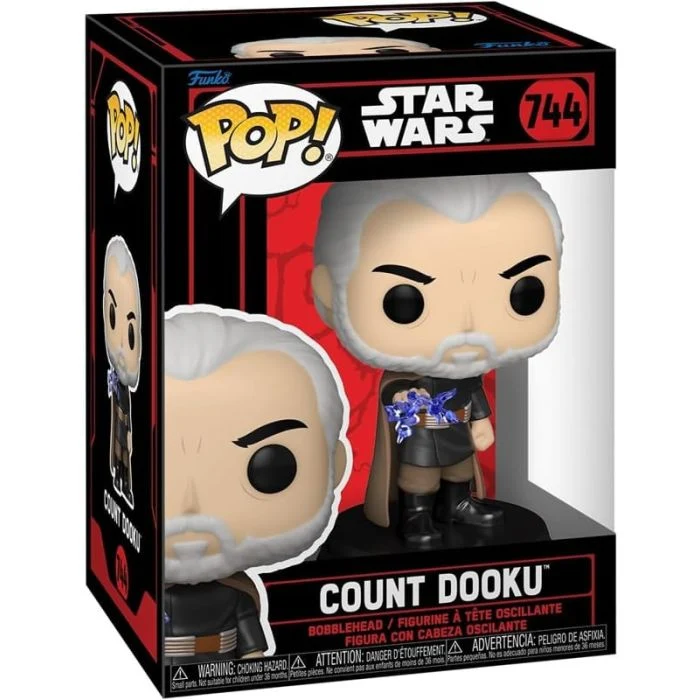 Funko Pop! - Star Wars Darkside - Count Dooku - Numero 744