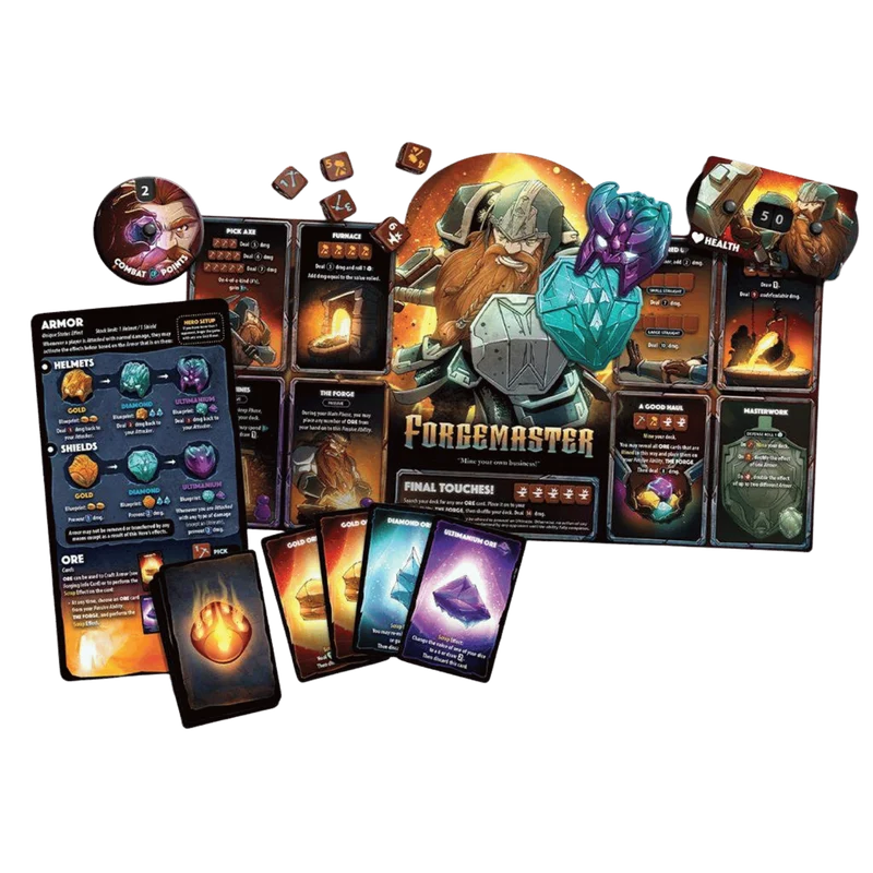 Dice Throne Hero Pack Forgemaster