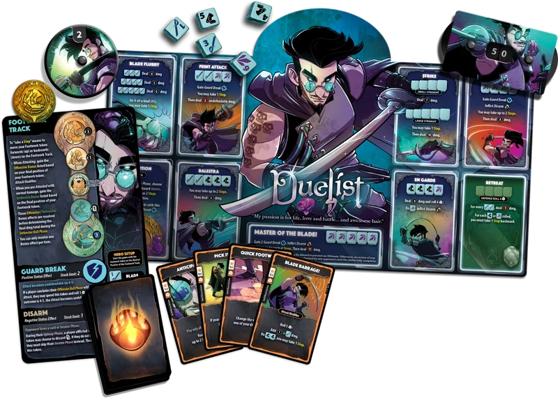 Dice Throne Hero Pack Duelist
