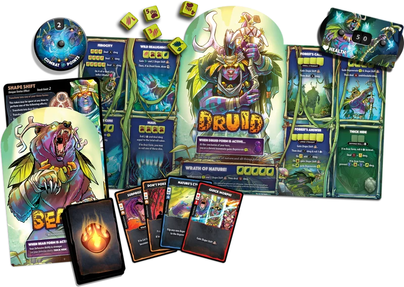Dice Throne Hero Pack Druid