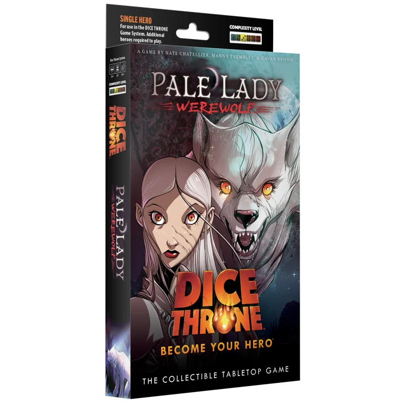 Dice Throne Hero Pack Pale Lady