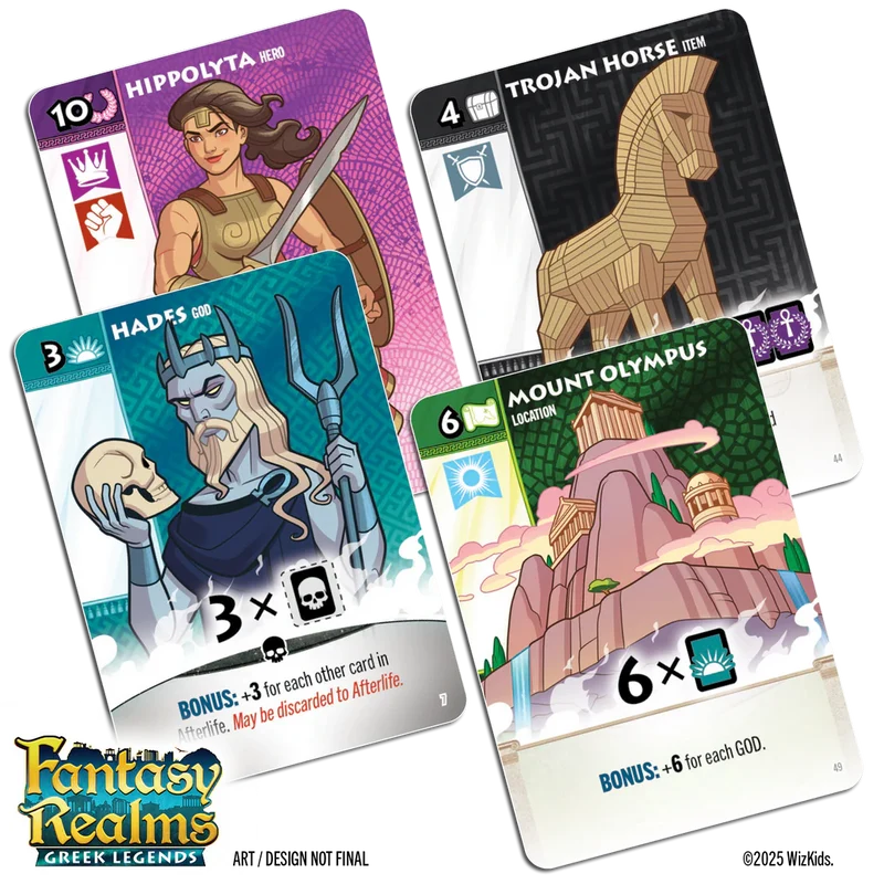 Fantasy Realms: Greek Legends + Promo Card