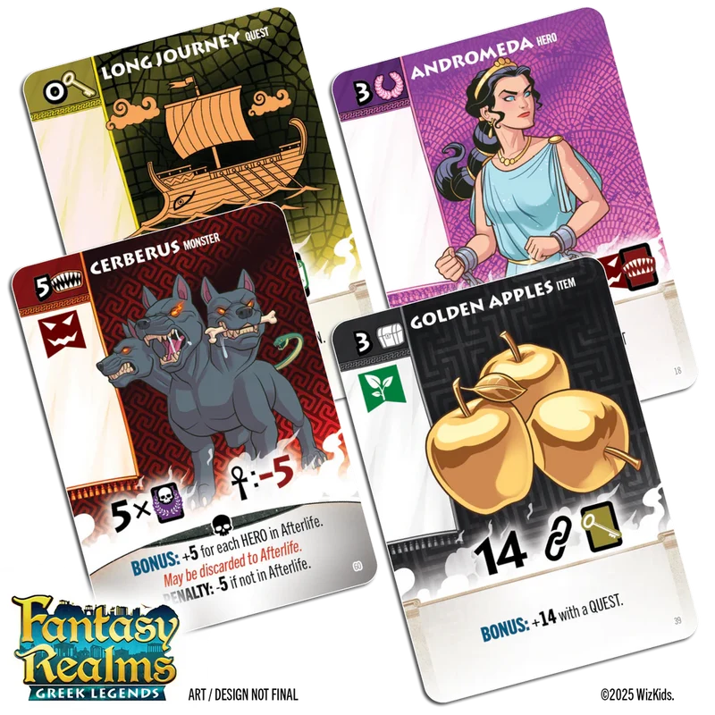Fantasy Realms: Greek Legends + Promo Card