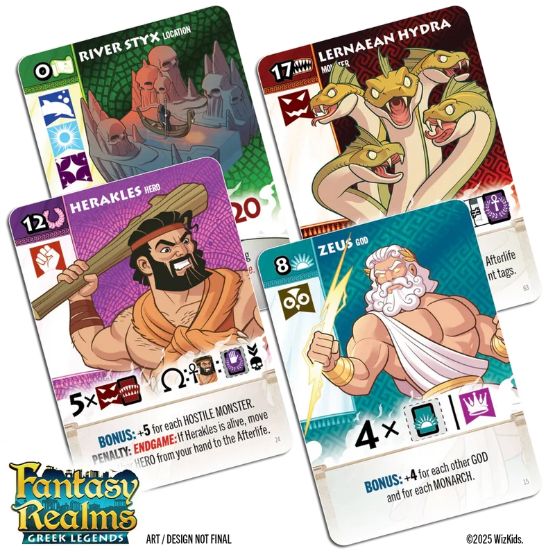 Fantasy Realms: Greek Legends + Promo Card