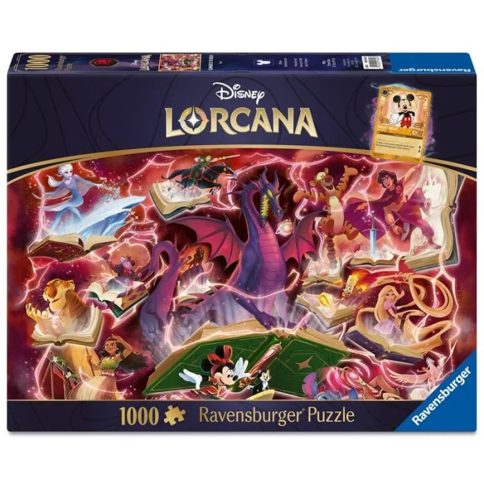 Puzzle Disney Lorcana - Rubino - 1000 Pezzi