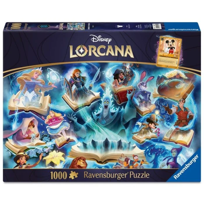 Puzzle Disney Lorcana - Zaffiro - 1000 Pezzi
