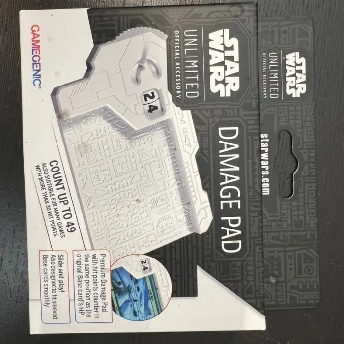 Star Wars Unlimited - Damage Pad - White Danneggiato (L1)