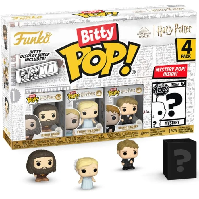Funko Bitty Pop! Harry Potter - Hagrid (Pack da 4)