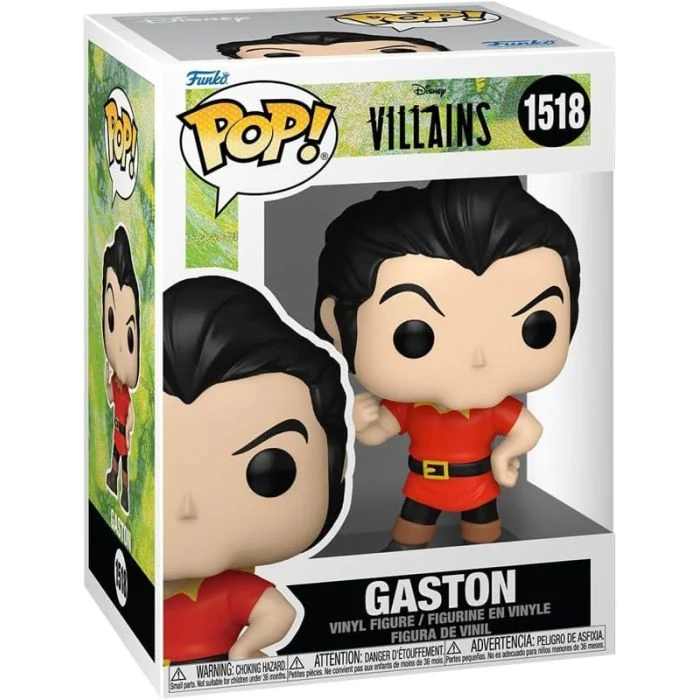 Funko Pop! - Disney Villains - Gaston - Numero 1518