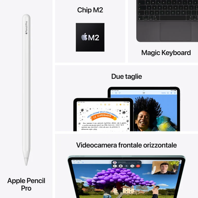 Apple iPad Air 11'' Wi-Fi 256GB - Blu
