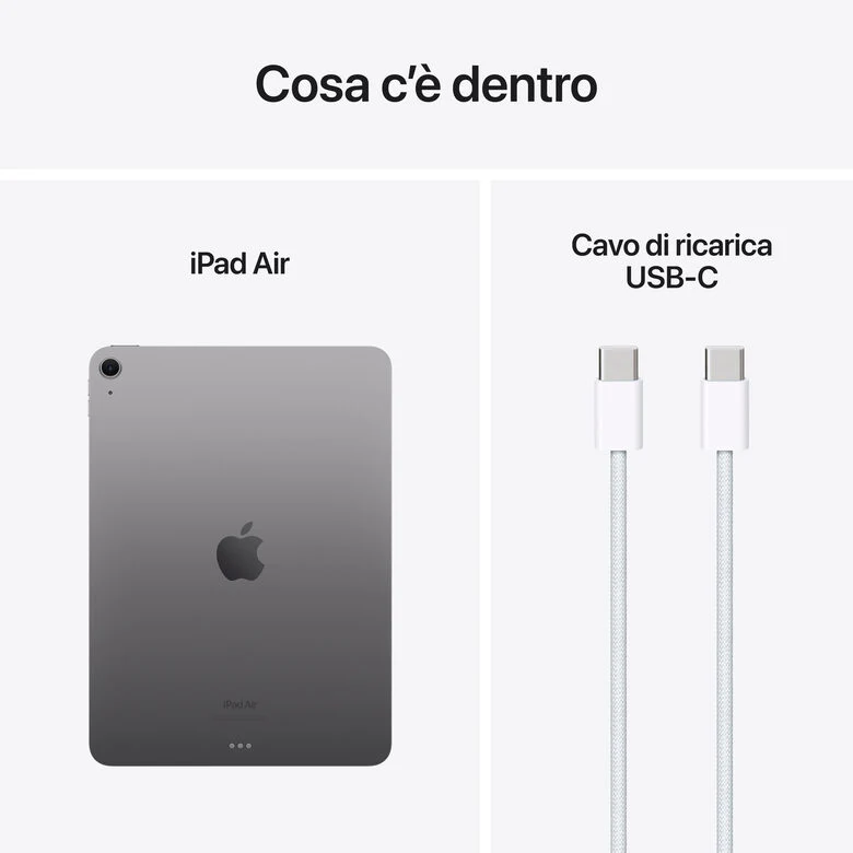 Apple iPad Air 11'' Wi-Fi 128GB - Grigio Siderale