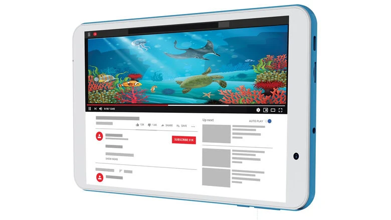 Mediacom SmartPad 8 32 GB 20,3 cm (8") Cortex 3 GB Android 12 Blu, Bianco
