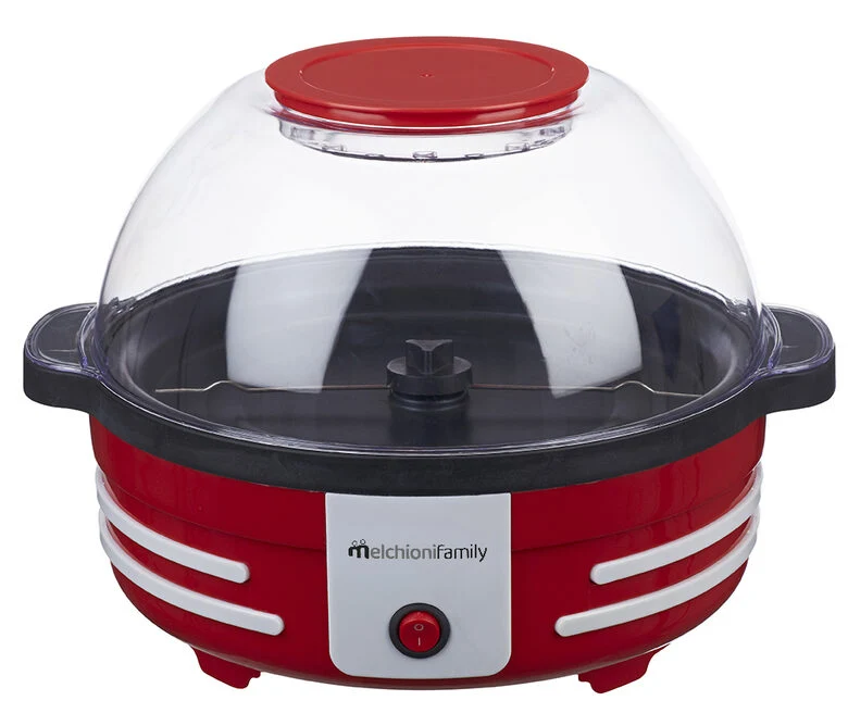 Melchioni 118370002 macchina per popcorn Rosso, Trasparente, Bianco 850 W