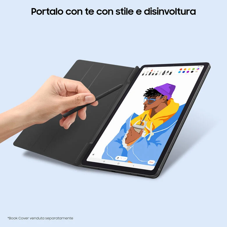 Samsung Galaxy Tab S6 Lite Tablet Android 10.4 Pollici Wi-Fi RAM 4 GB, 128 GB espandibili Tablet Android 12 Oxford Gray