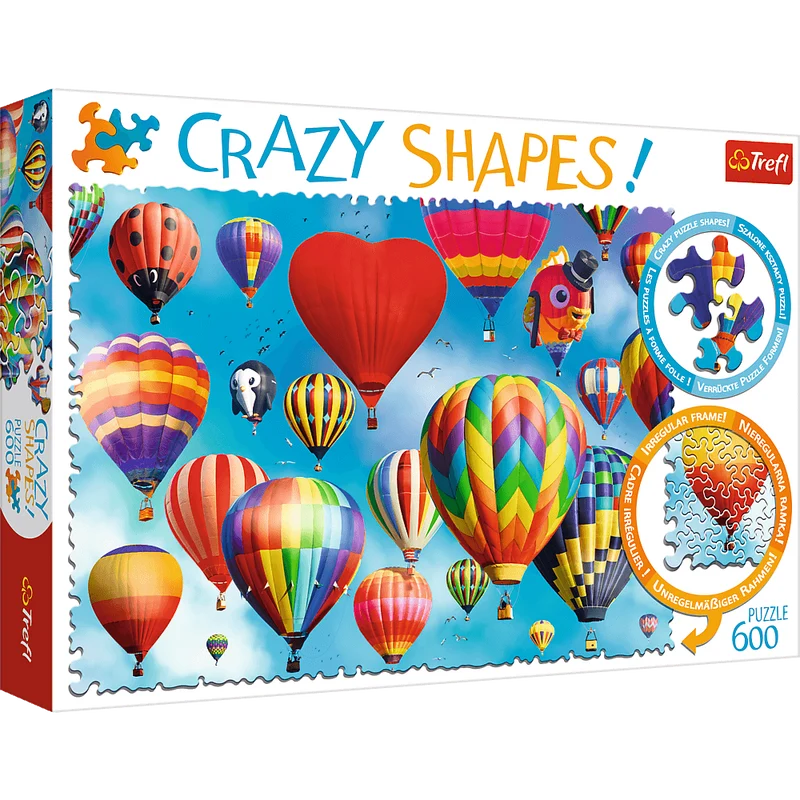 Puzzle Crazy Shapes! - Colorful Balloons