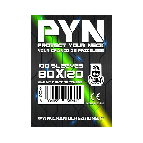 100 Bustine Protettive PYN (80 x 120)