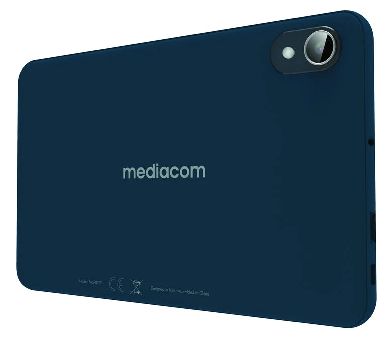 Mediacom M-SP8GY tablet Cortex 32 GB 20,3 cm (8") 3 GB Wi-Fi 6 (802.11ax) Android 14 Nero, Blu