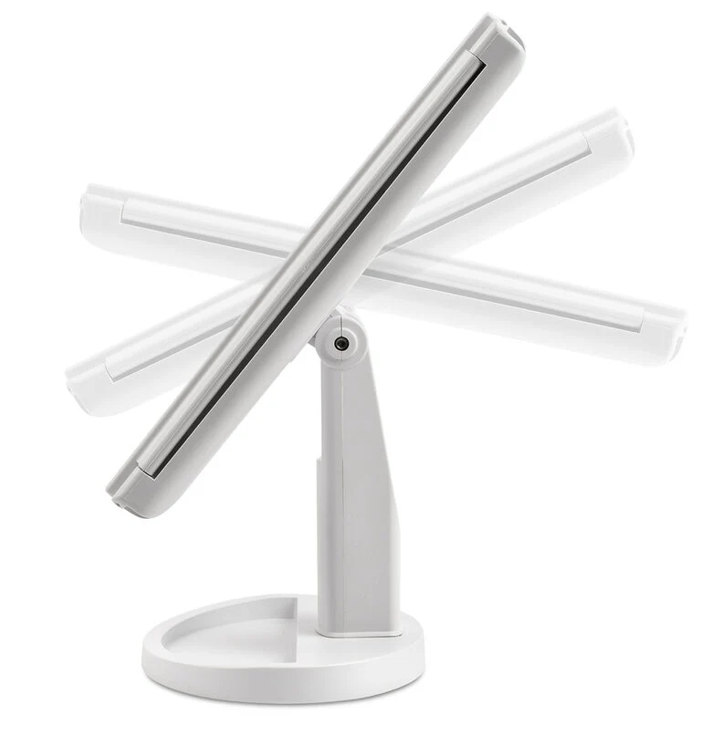 Girmi BE05 specchietto per trucco Libera installazione Rettangolare Bianco