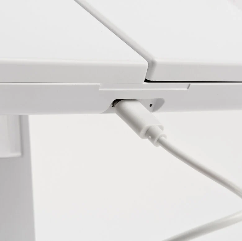 Girmi BE05 specchietto per trucco Libera installazione Rettangolare Bianco