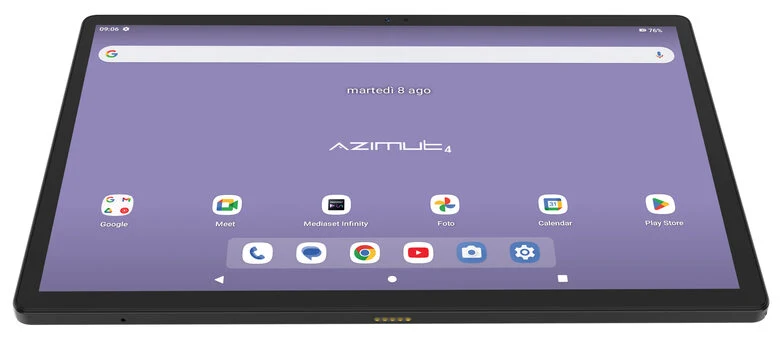 Mediacom SmartPad 4 4G Spreadtrum LTE-FDD 128 GB 26,7 cm (10.5") 6 GB Android 13 Grigio