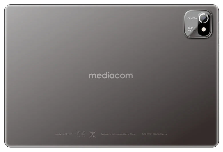 Mediacom SmartPad X10 4G LTE-FDD 32 GB 25,6 cm (10.1") Spreadtrum 2 GB Android 12 Go edition Nero