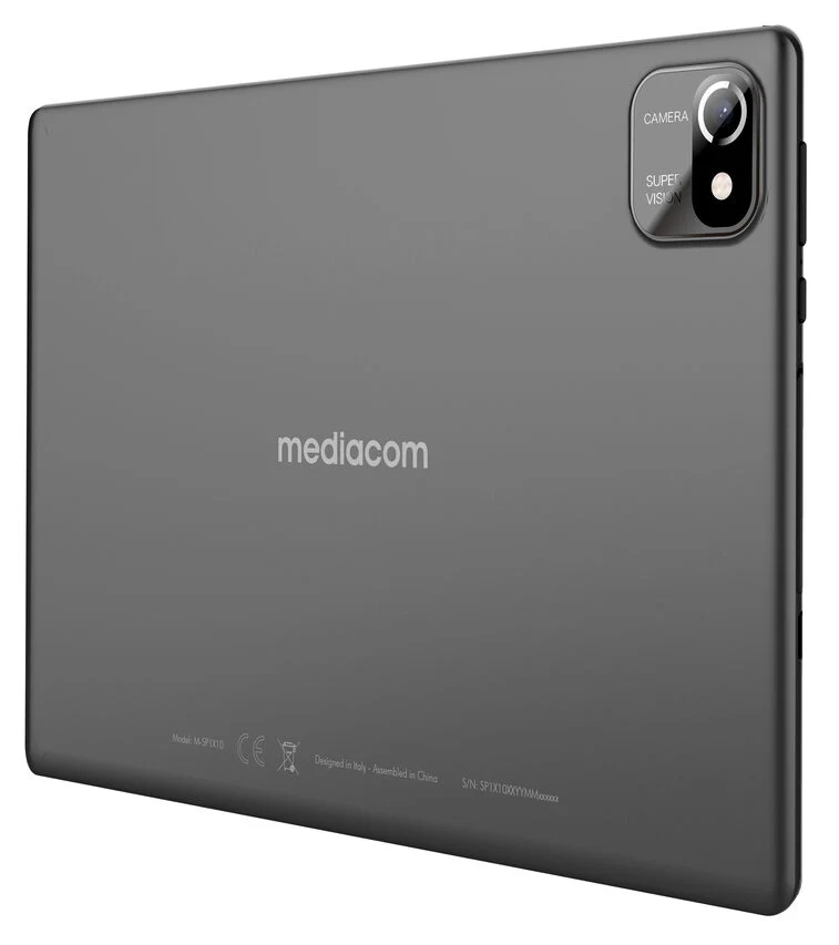Mediacom SmartPad X10 4G LTE-FDD 32 GB 25,6 cm (10.1") Spreadtrum 2 GB Android 12 Go edition Nero
