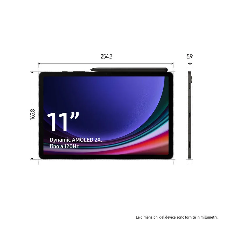 Samsung Galaxy Tab S9 Wi-Fi 12GB / 256GB Graphite