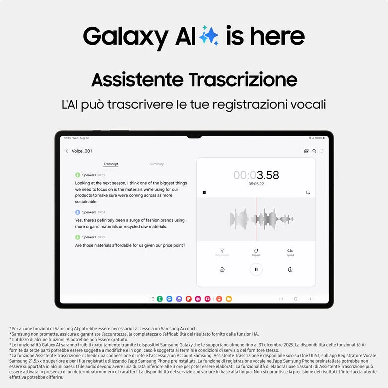 Samsung Galaxy Tab S9 Wi-Fi 12GB / 256GB Graphite